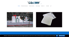 Desktop Screenshot of ghiaccioseccosrl.it